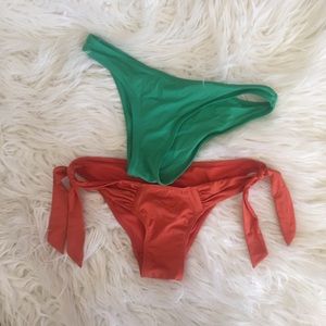 Brazilian cheeky bikini bottoms